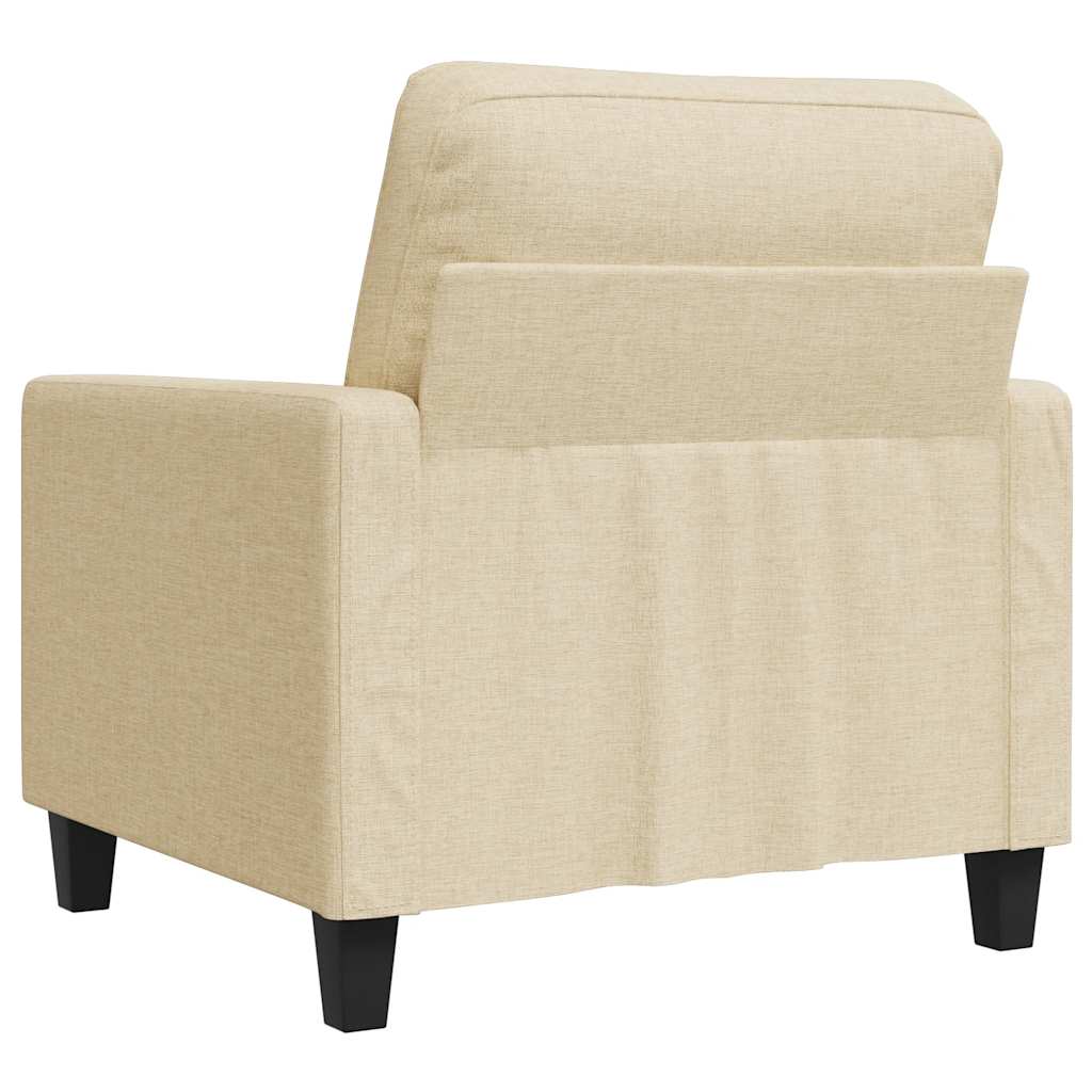 Fotelja krem 60 cm Tkanina