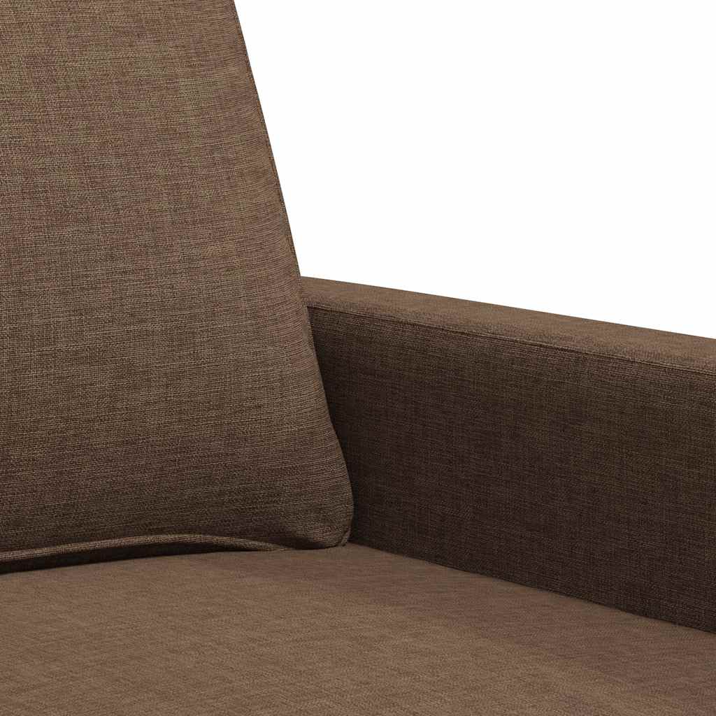 Fotelja smeđa 60 cm od tkanine