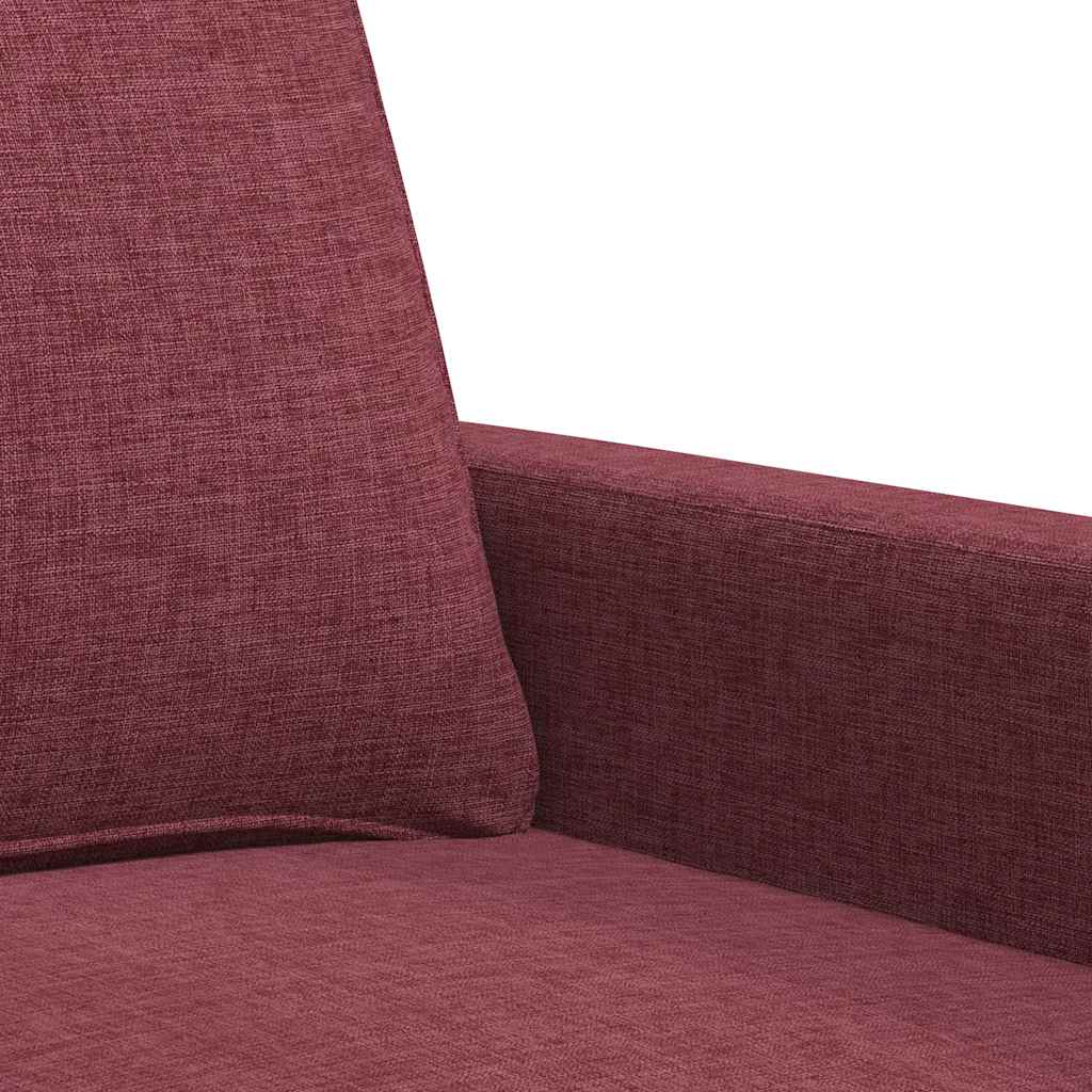 Fotelja crvena boja vina 60 cm od tkanine