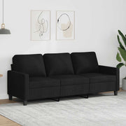 Trosjed od tkanine Crna 180 cm