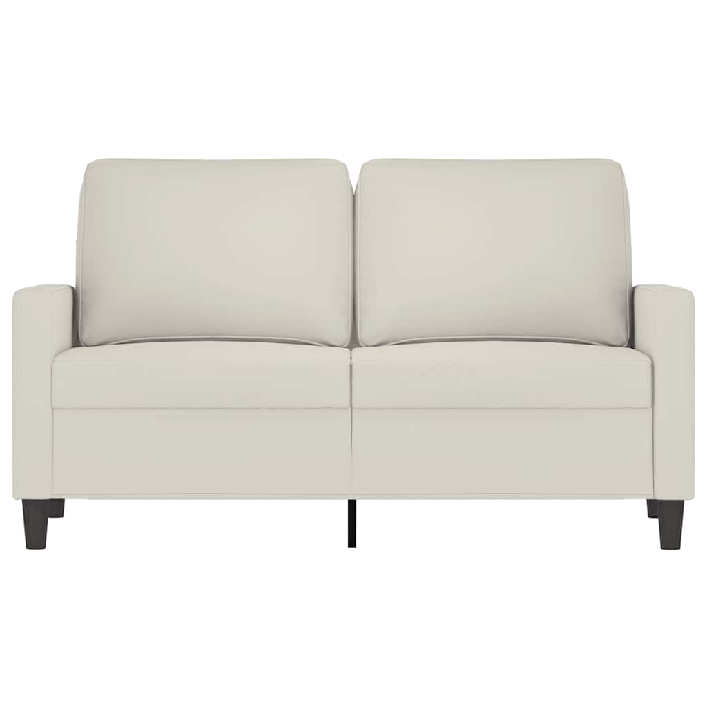 Dvosjed krem 120 cm baršunasti