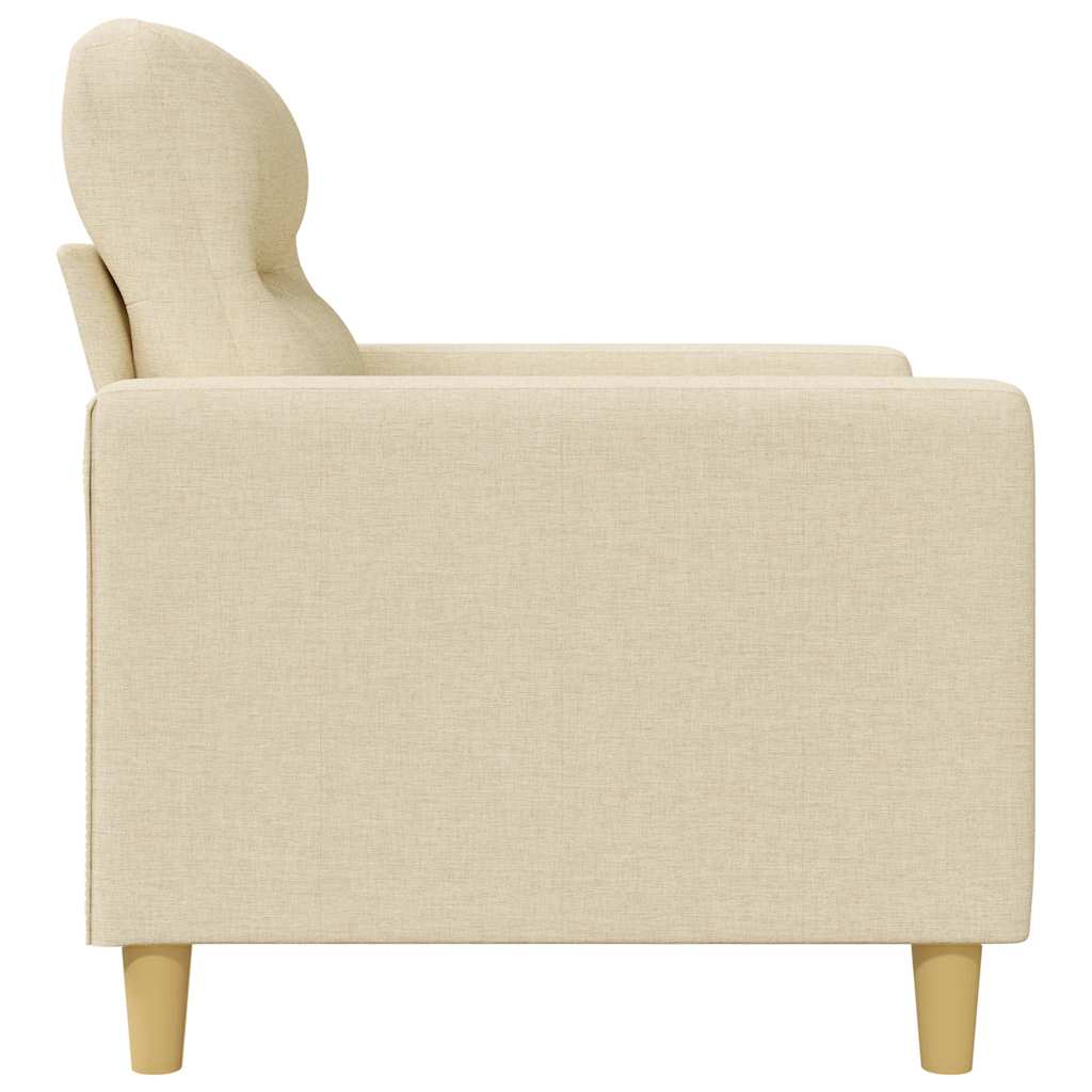 Fotelja krem 60 cm Tkanina