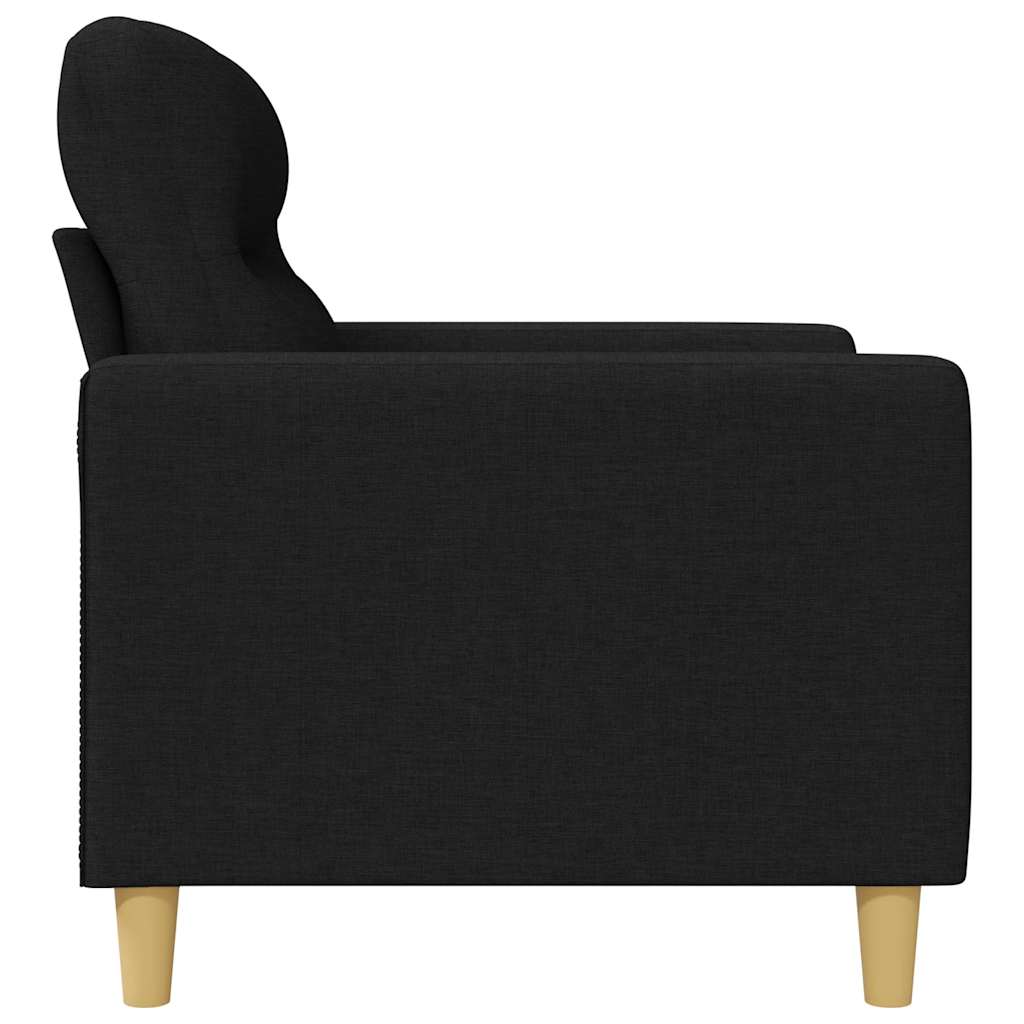 Trosjed od tkanine Crna 180 cm