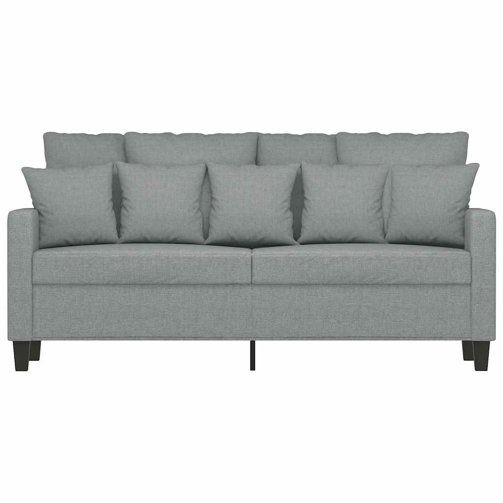 Dvosjed od tkanine svjetlosivi 140 cm