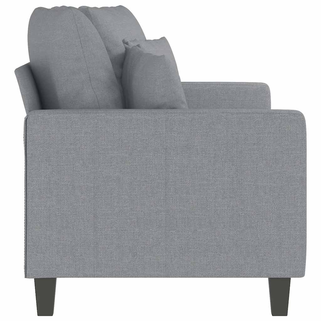 Dvosjed od tkanine svjetlosivi 140 cm