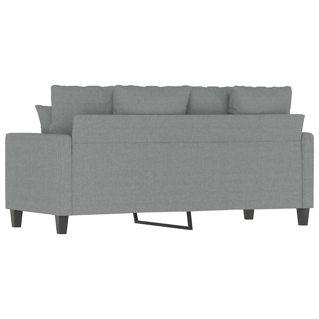 Dvosjed od tkanine svjetlosivi 140 cm