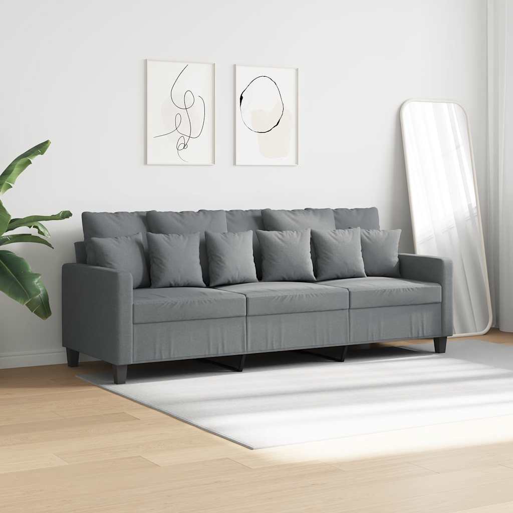 Trosjed od tkanine svjetlosivi 180 cm