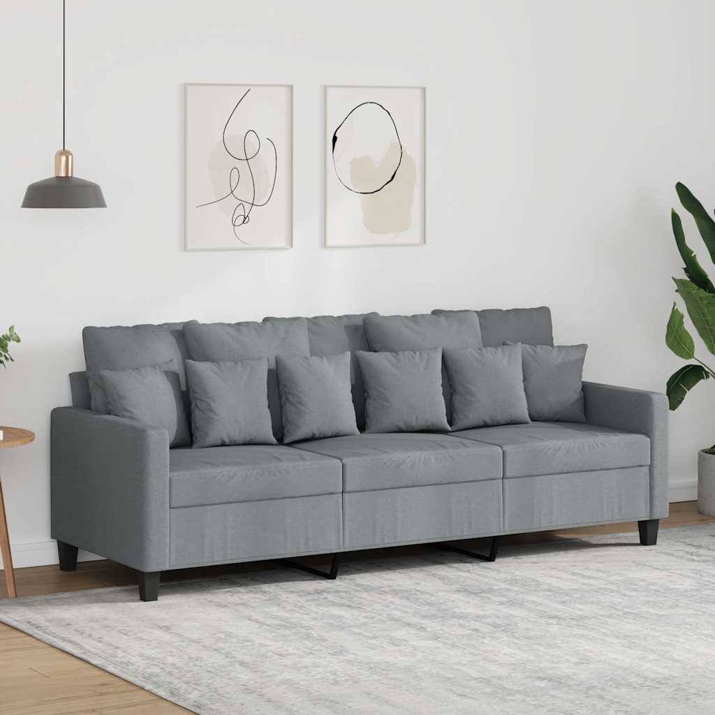 Trosjed od tkanine svjetlosivi 180 cm