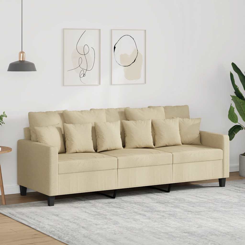 Trosjed od tkanine krem 180 cm