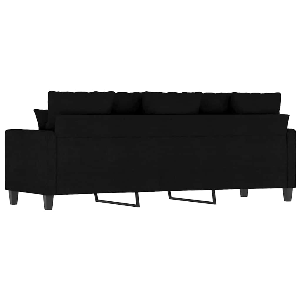 Trosjed od tkanine Crna 180 cm