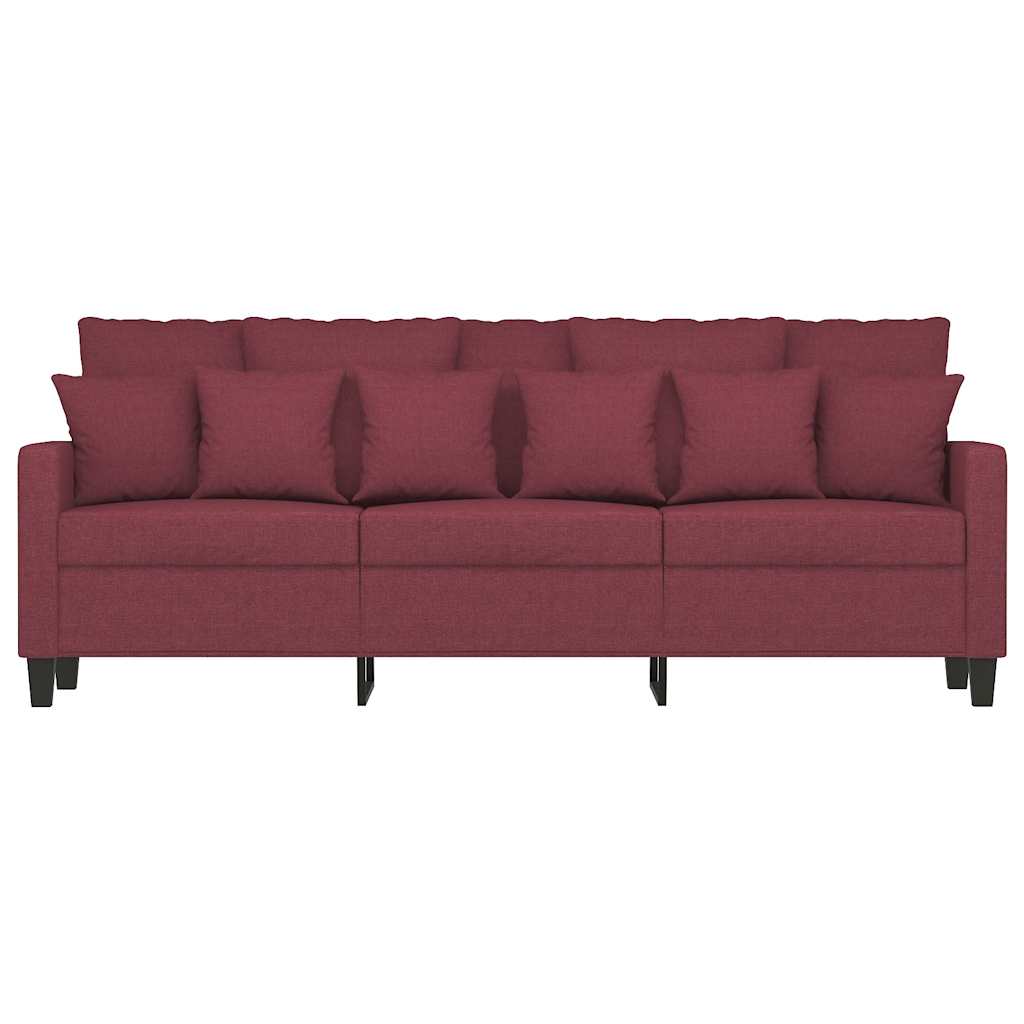 Trosjed od tkanine crvena boja vina 180 cm