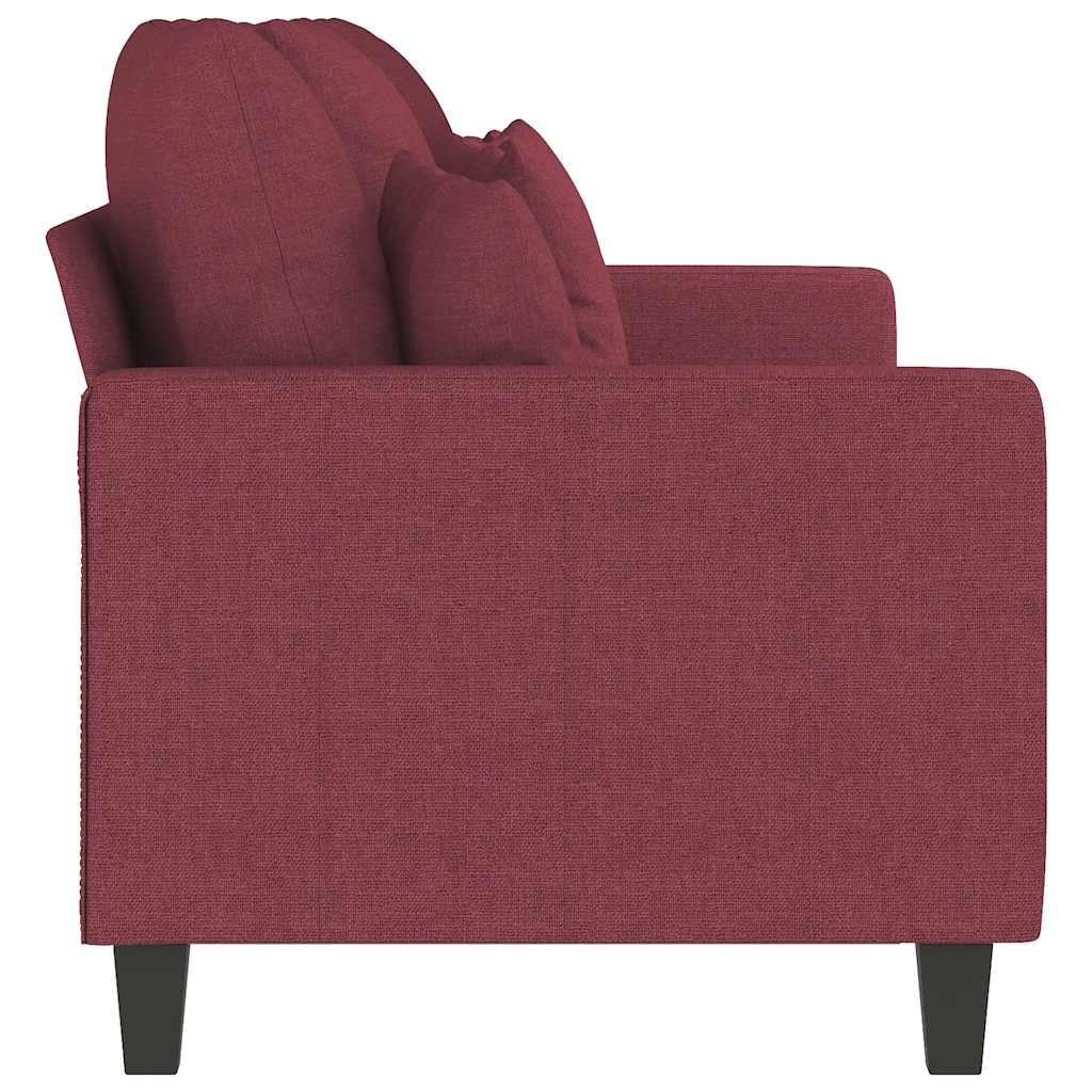 Trosjed od tkanine crvena boja vina 180 cm