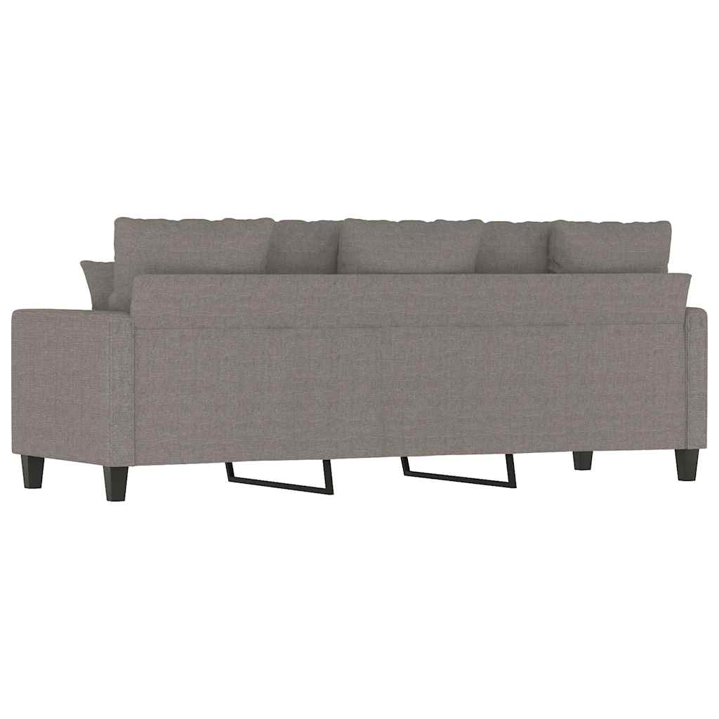 Trosjed od tkanine Smeđe-siva 180 cm