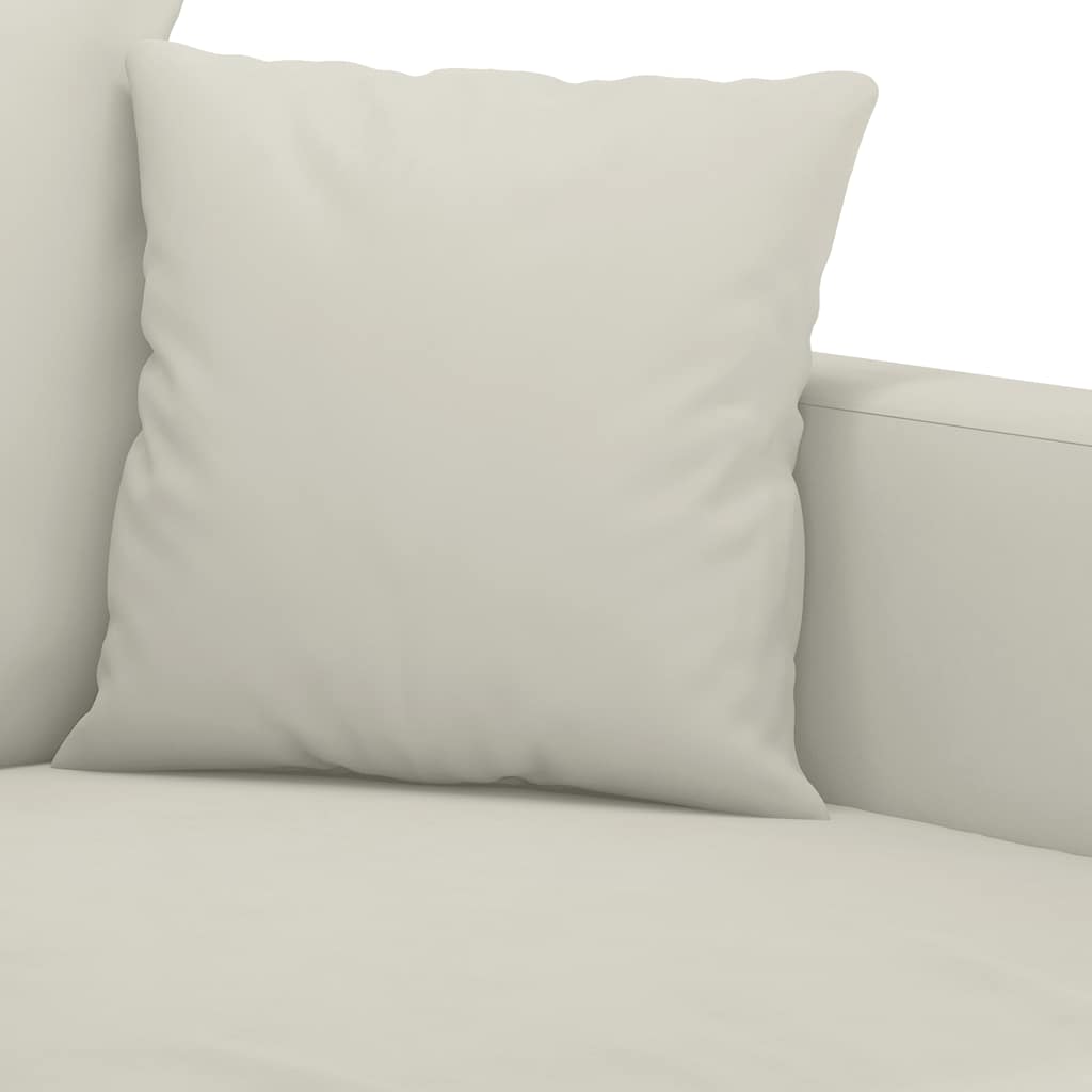 Dvosjed krem 120 cm baršunasti