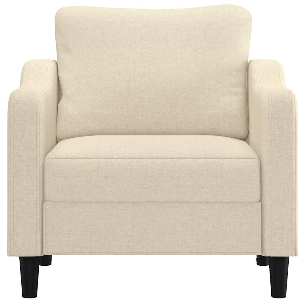 Fotelja krem 60 cm Tkanina