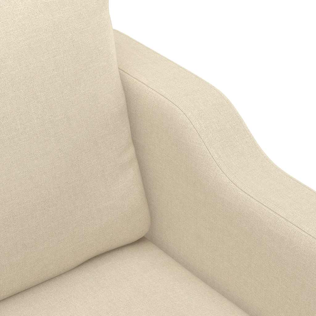 Fotelja krem 60 cm Tkanina