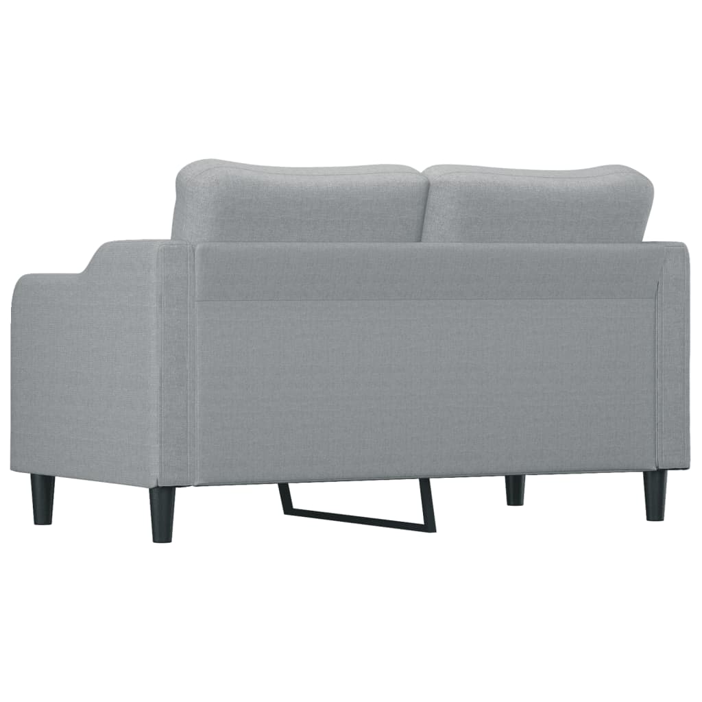 Dvosjed od tkanine svjetlosivi 140 cm