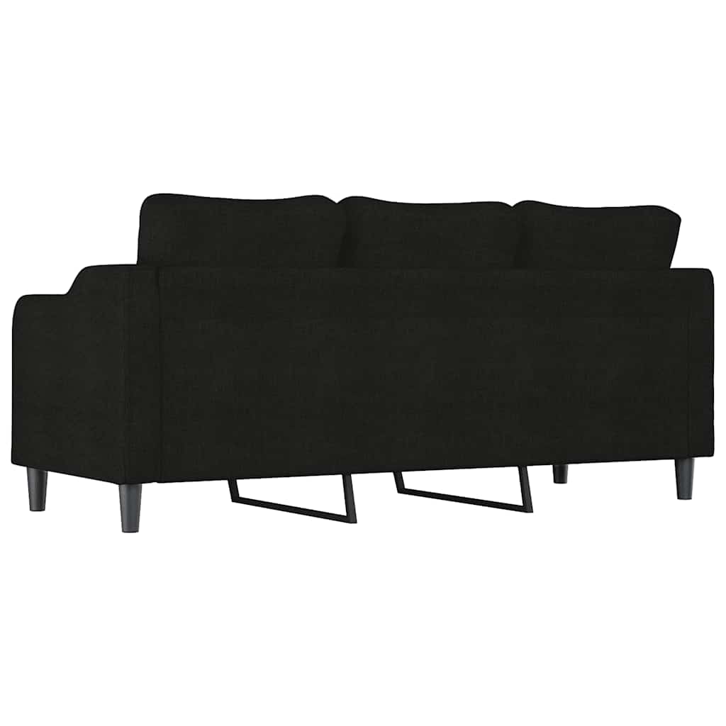Trosjed od tkanine Crna 180 cm