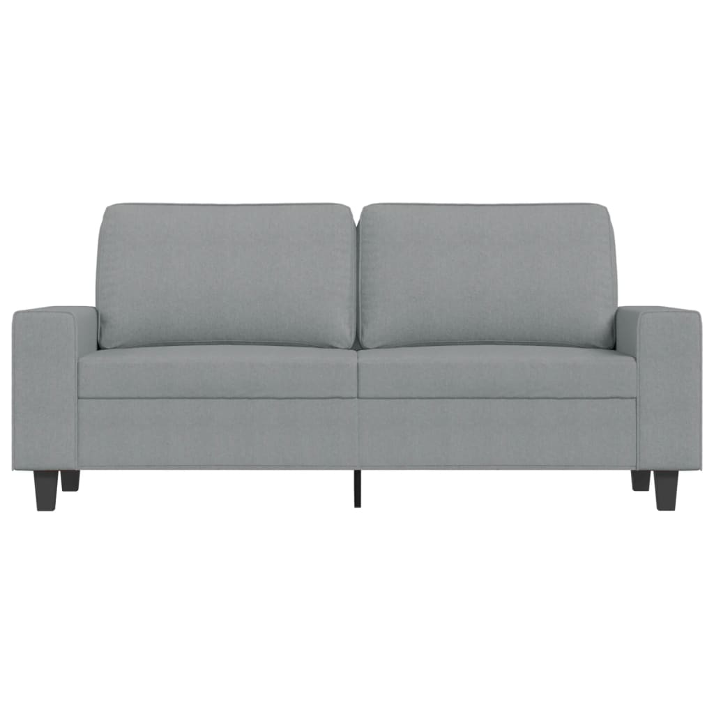 Dvosjed od tkanine svjetlosivi 140 cm