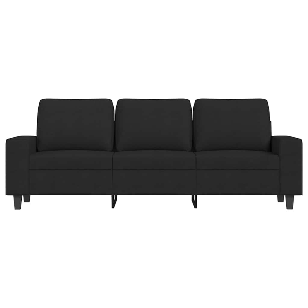 Trosjed od tkanine Crna 180 cm