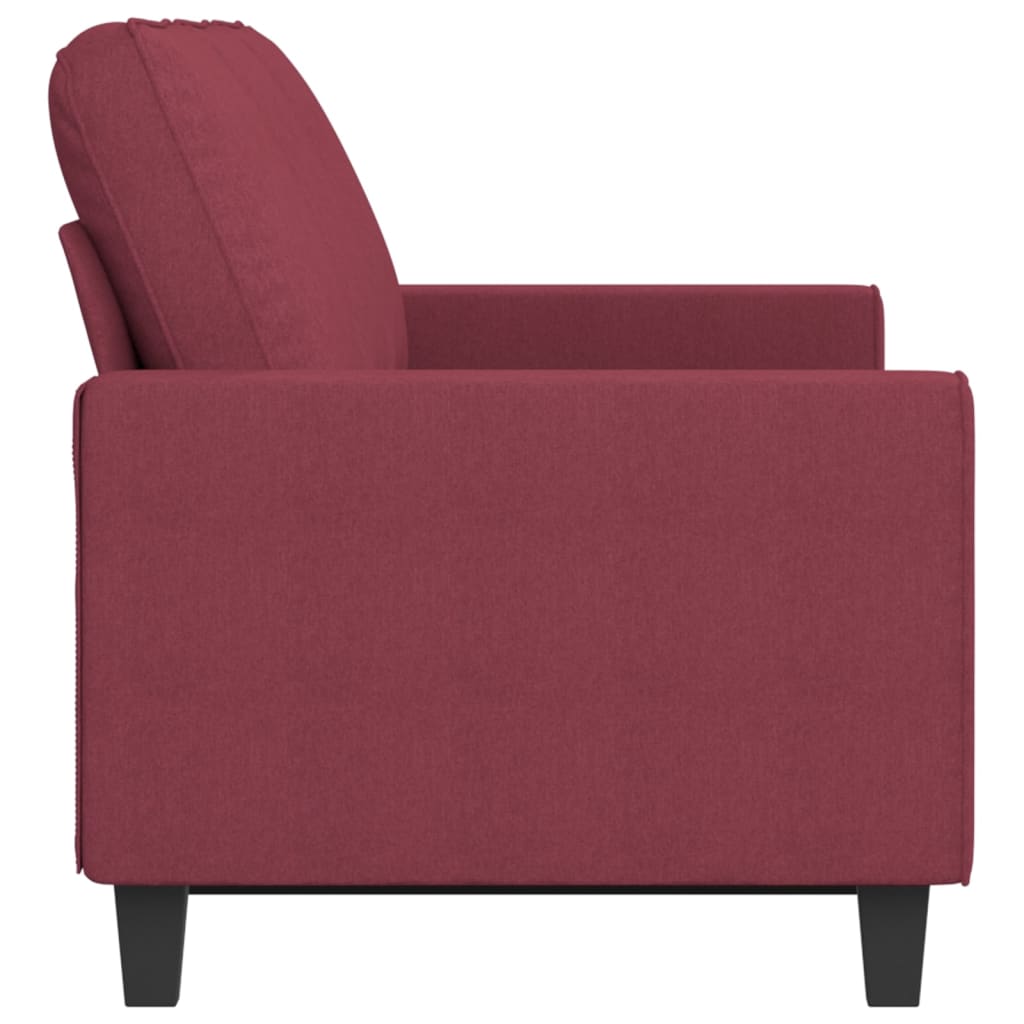Trosjed od tkanine crvena boja vina 180 cm