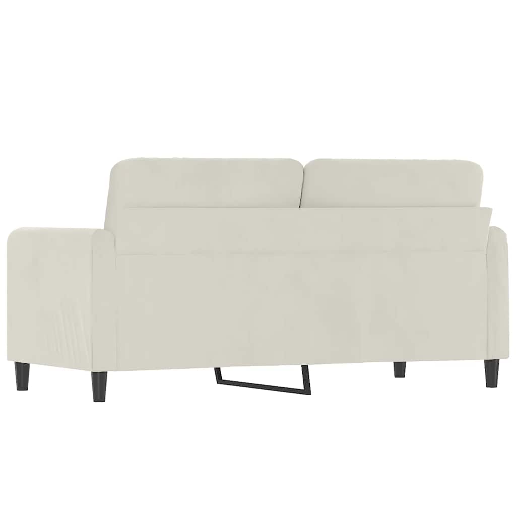 Dvosjed krem 140 cm baršunasti