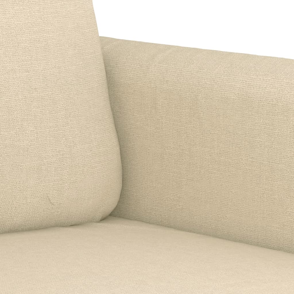 Dvosjed od tkanine krem 120 cm
