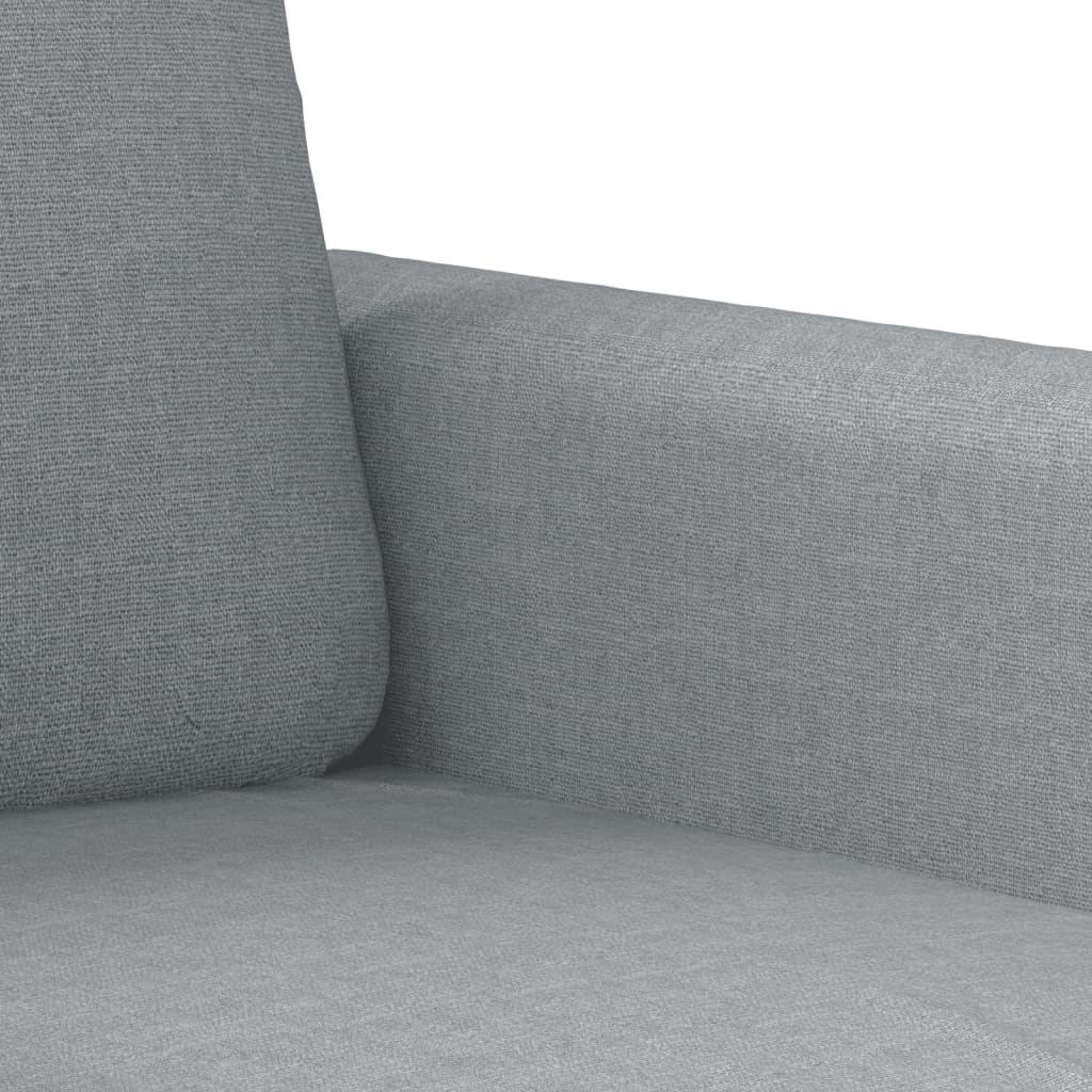 Dvosjed od tkanine svjetlosivi 140 cm