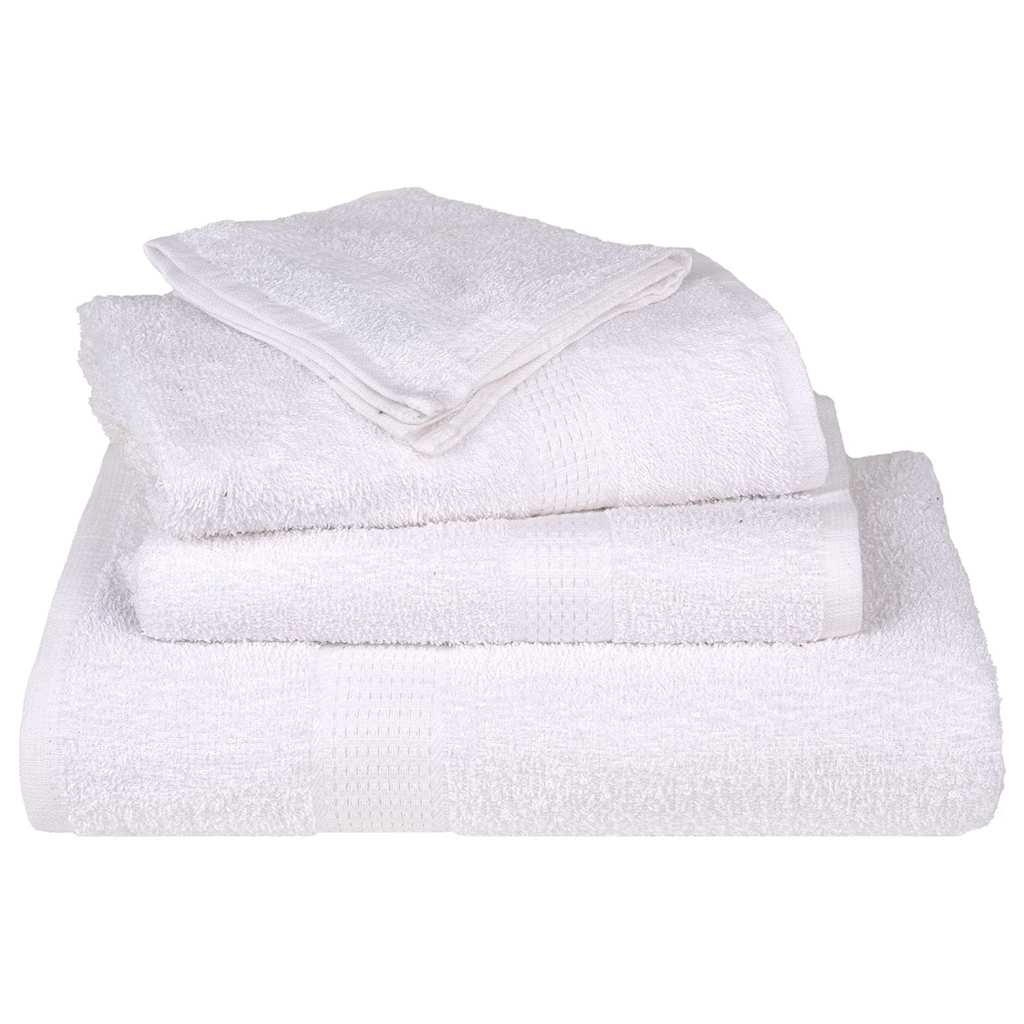 Ručnici za kupanje FROGN 25 kom bijeli 100x150 cm 360 g/m²