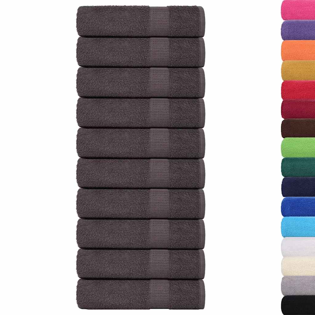 Ručnici za ruke FROGN 50 kom antracit 50x100 cm 360 g/m²
