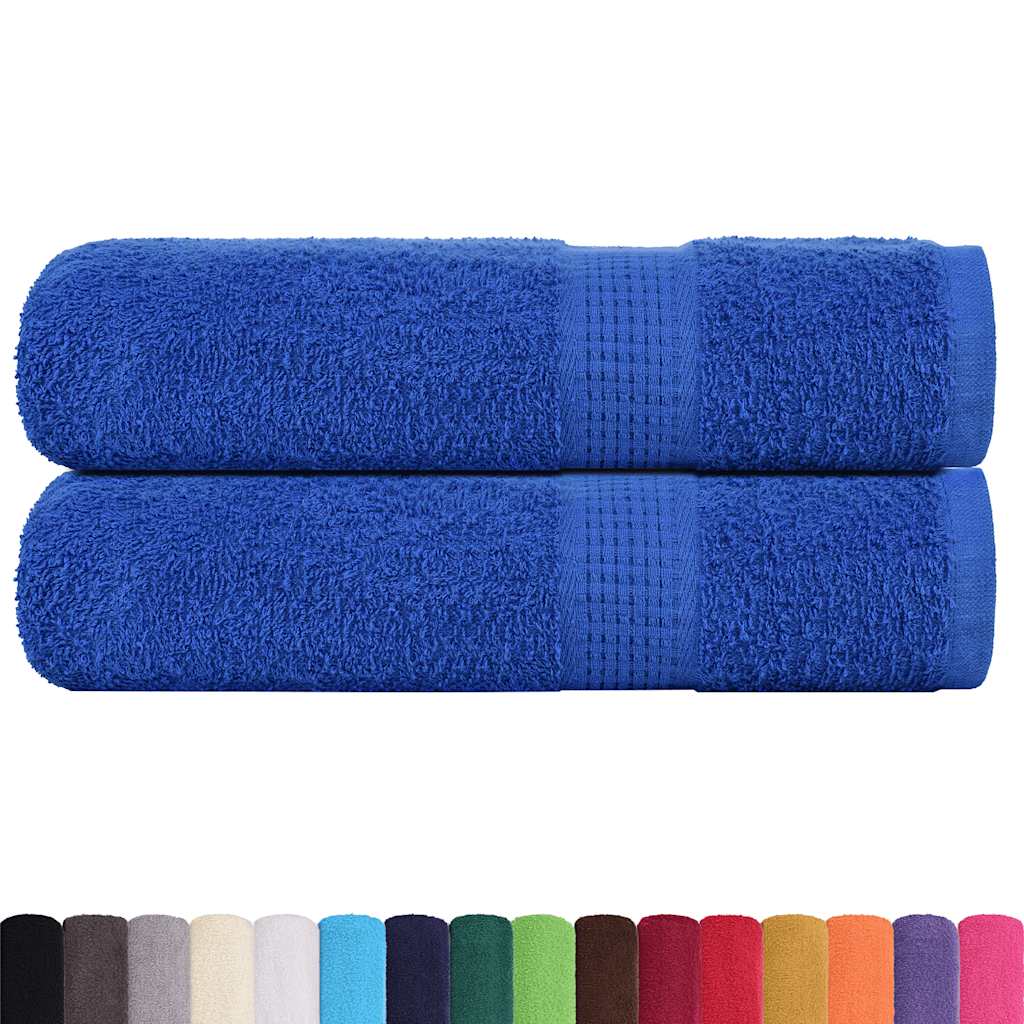 Ručnici za ruke FROGN 2 kom. Plavi 50x100 cm 360 g/m²