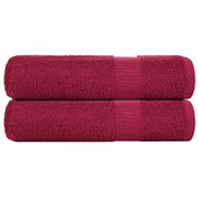 Ručnici za ruke FROGN 2 kom. Bordo 50x100 cm 360 g/m²