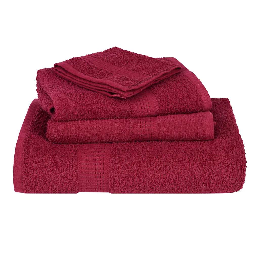 Ručnici za kupanje FROGN 2 kom bordo 100x150 cm 360 g/m²