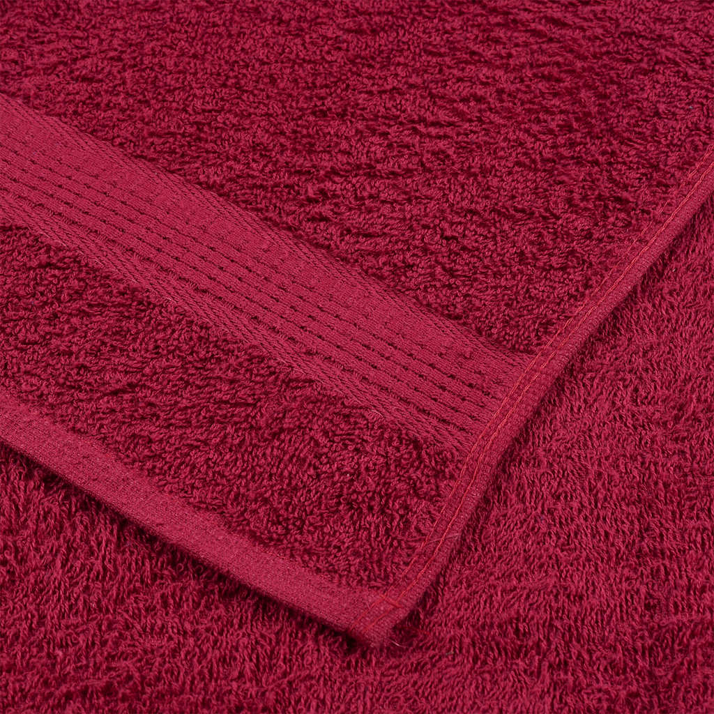 Ručnici za kupanje FROGN 4 kom bordo 100x150 cm 360 g/m²