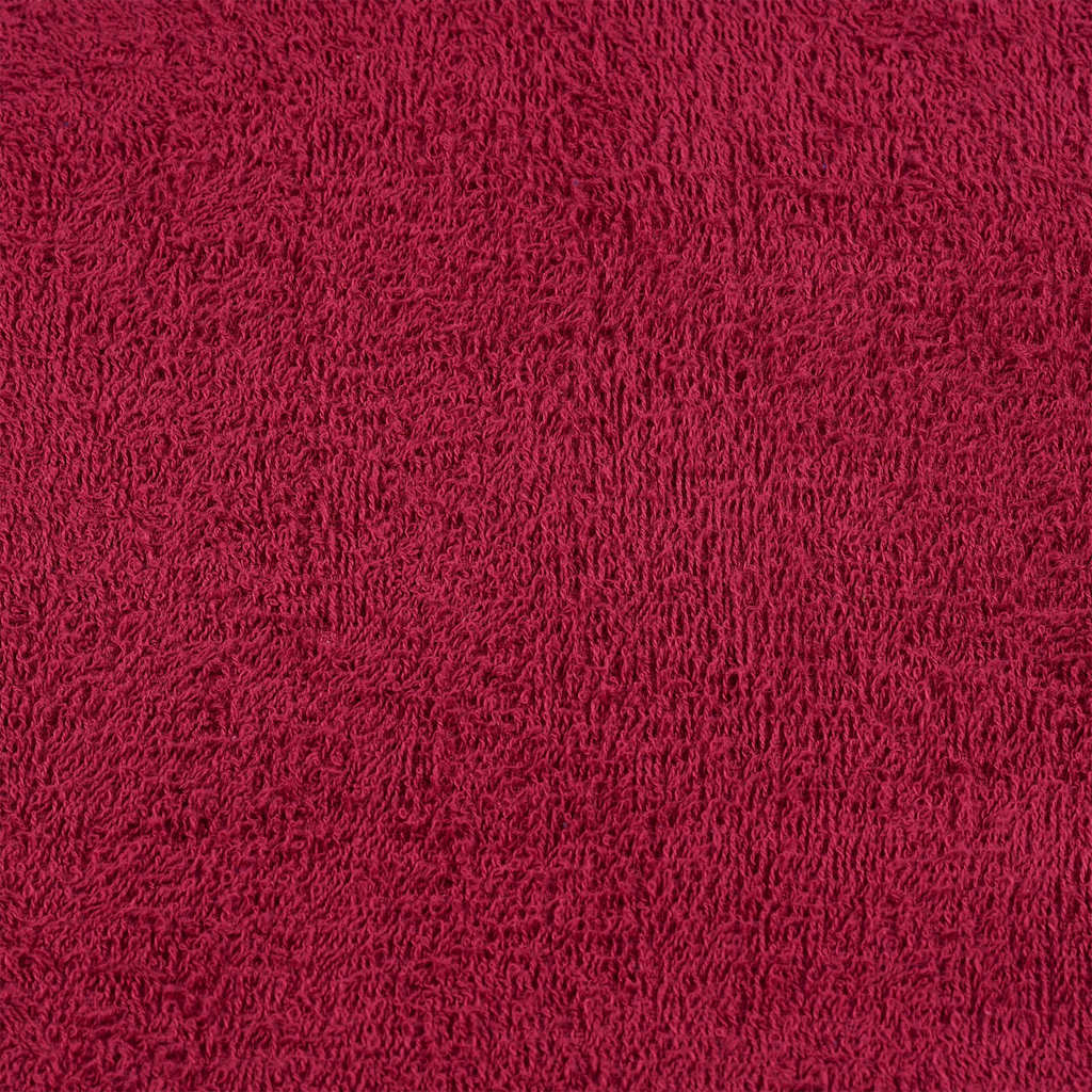 Ručnici FROGN 10 kom bordo 100x200 cm 360 g/m²