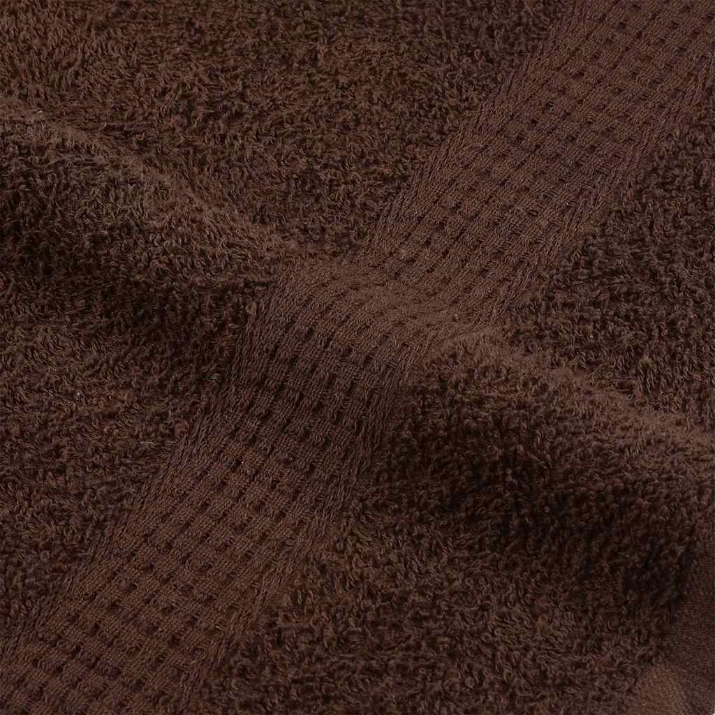 Ručnici za ruke FROGN 10 kom smeđi 50x100 cm 360 g/m²
