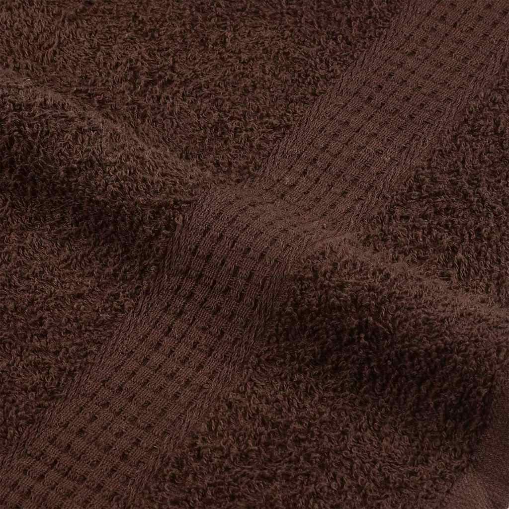 Ručnici za saunu FROGN 10 kom smeđi 80x200 cm 360 g/m²