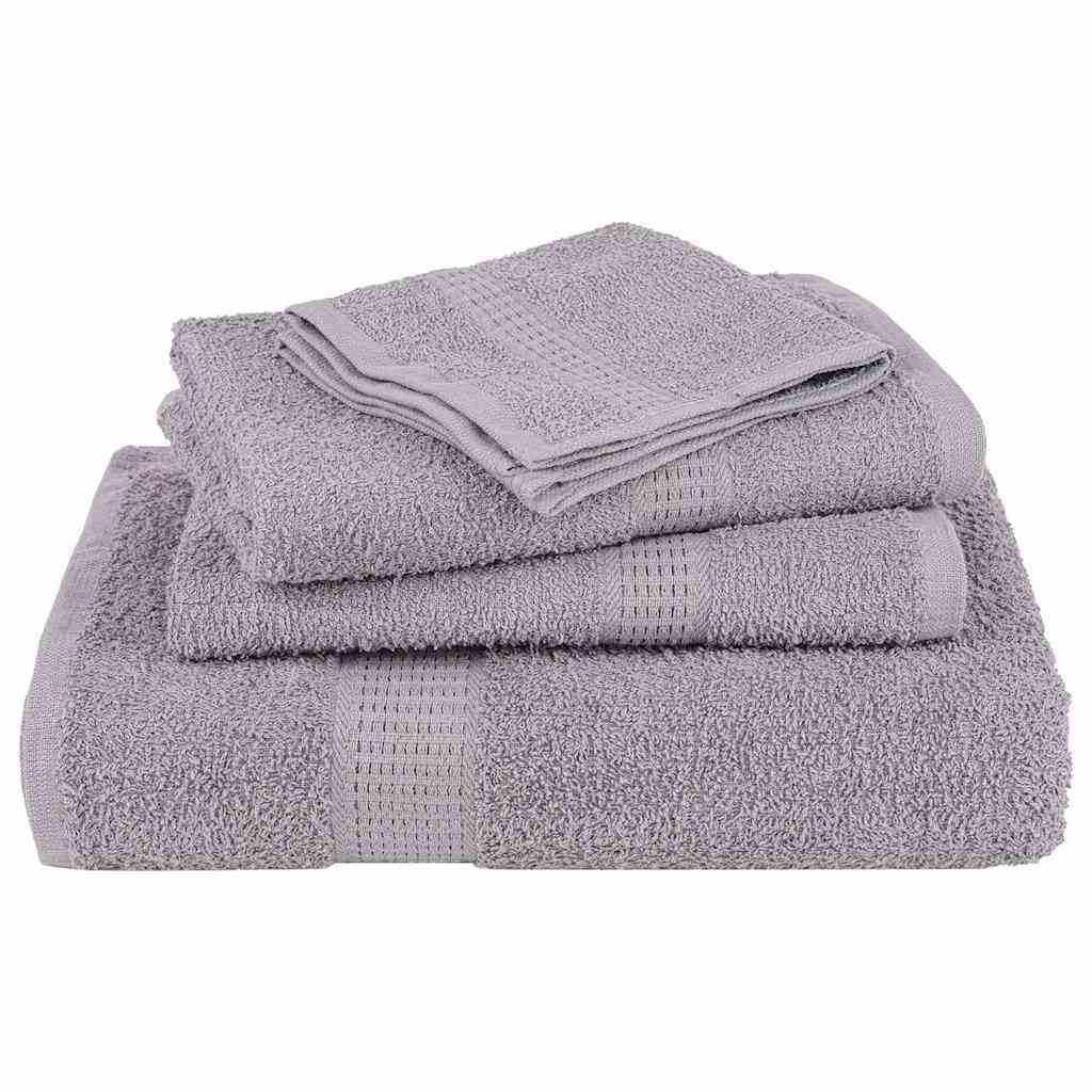 Ručnici za ruke FROGN 4 kom. sivi 50x100 cm 360 g/m²