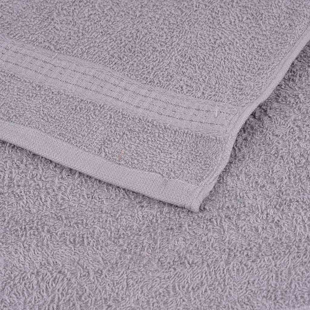 Ručnici za ruke FROGN 4 kom. sivi 50x100 cm 360 g/m²