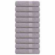 Ručnici za kupanje FROGN 10 kom sivi 100x150 cm 360 g/m²