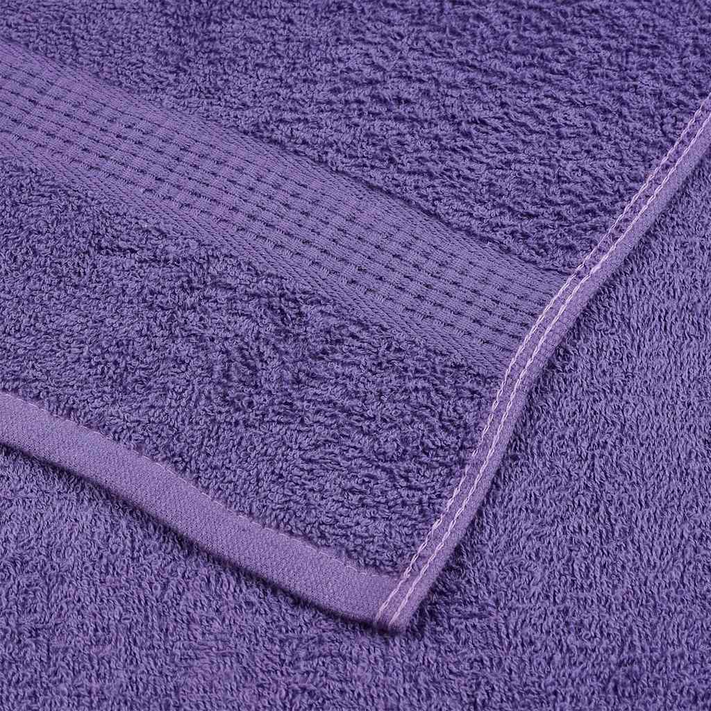 Ručnici za tuširanje FROGN 10 kom ljubičaste 70x140 cm 360 g/m²
