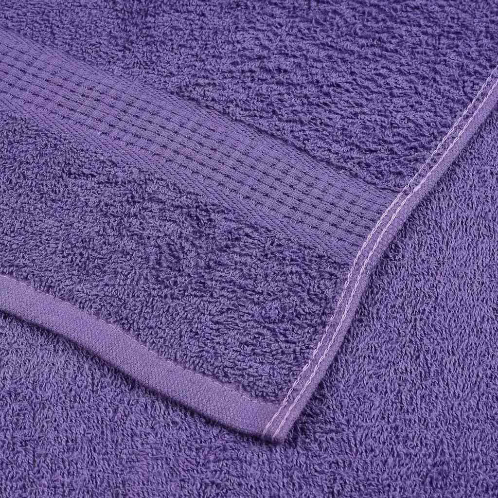 Ručnici za kupanje FROGN 10 kom ljubičasti 100x150 cm 360 g/m²