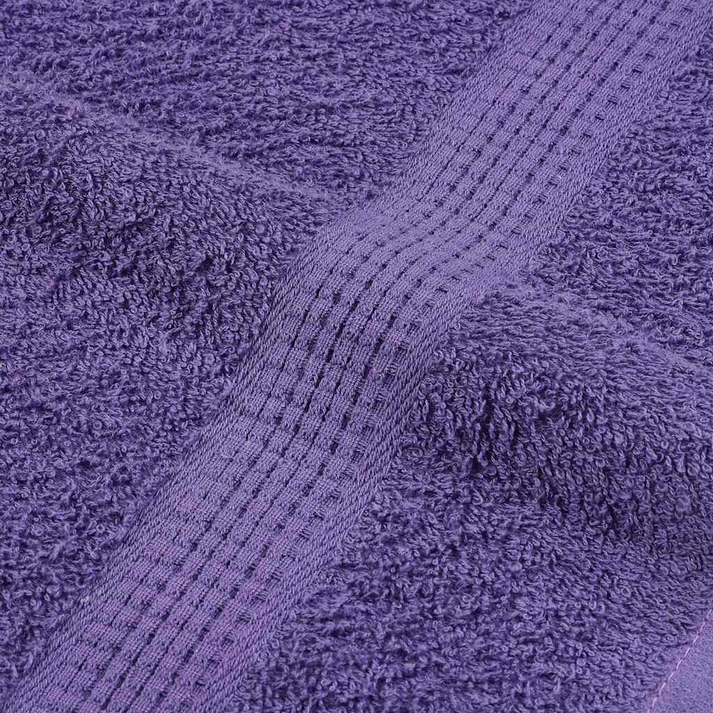 Ručnici za kupanje FROGN 10 kom ljubičasti 100x150 cm 360 g/m²