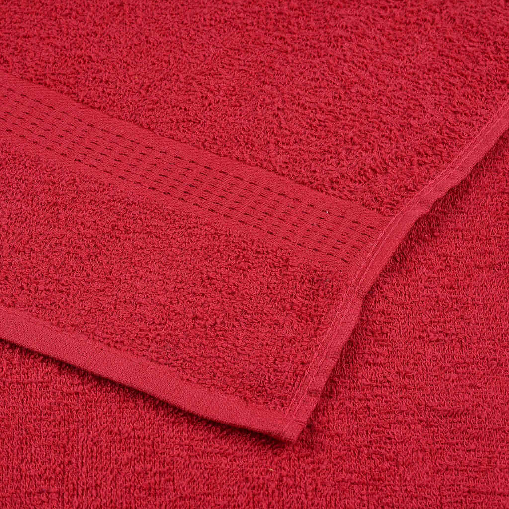 Ručnici za tuširanje FROGN 10 kom crveni 70x140 cm 360 g/m²