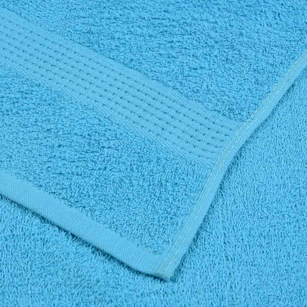 Ručnici za ruke FROGN 10 kom tirkizni 50x100 cm 360 g/m²
