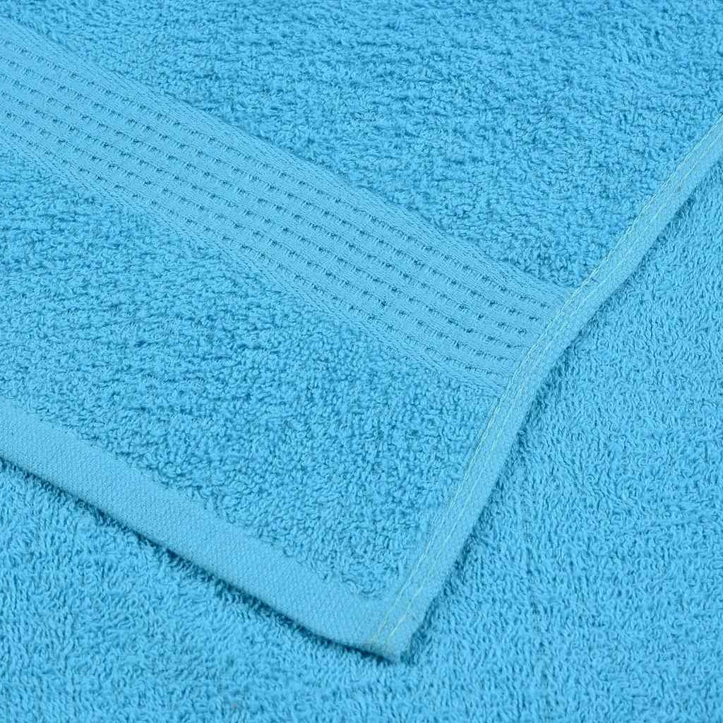 Ručnici FROGN 10 kom tirkizni 100x200 cm 360 g/m²
