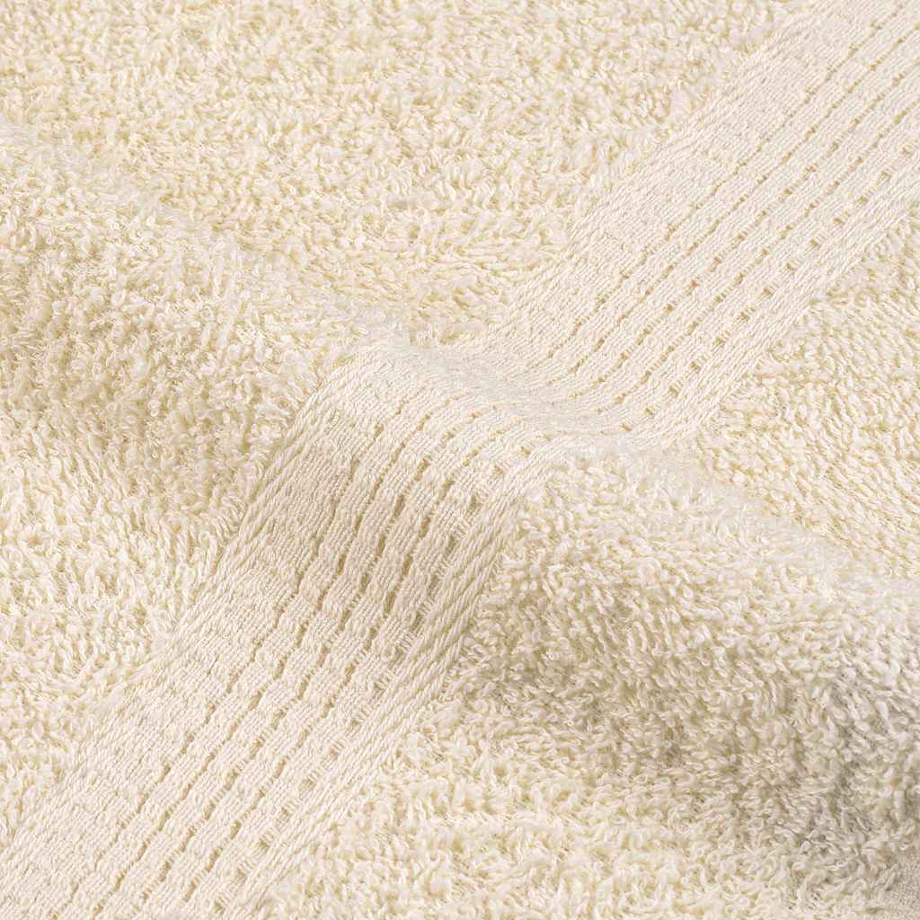 Ručnici za pranje FROGN 10 kom krem boje 30x30 cm 360 g/m²
