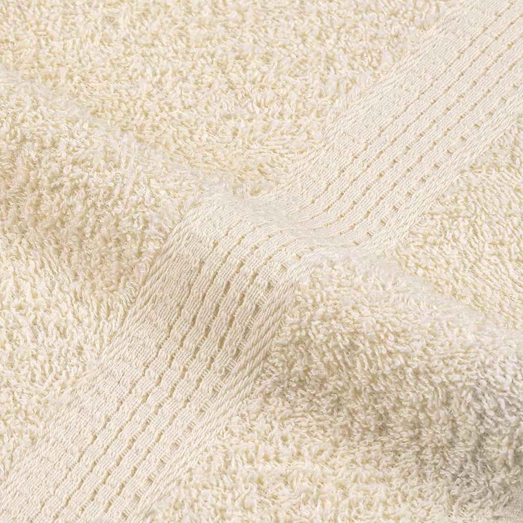 Ručnici za kupanje FROGN 10 kom krem 100x150 cm 360 g/m²