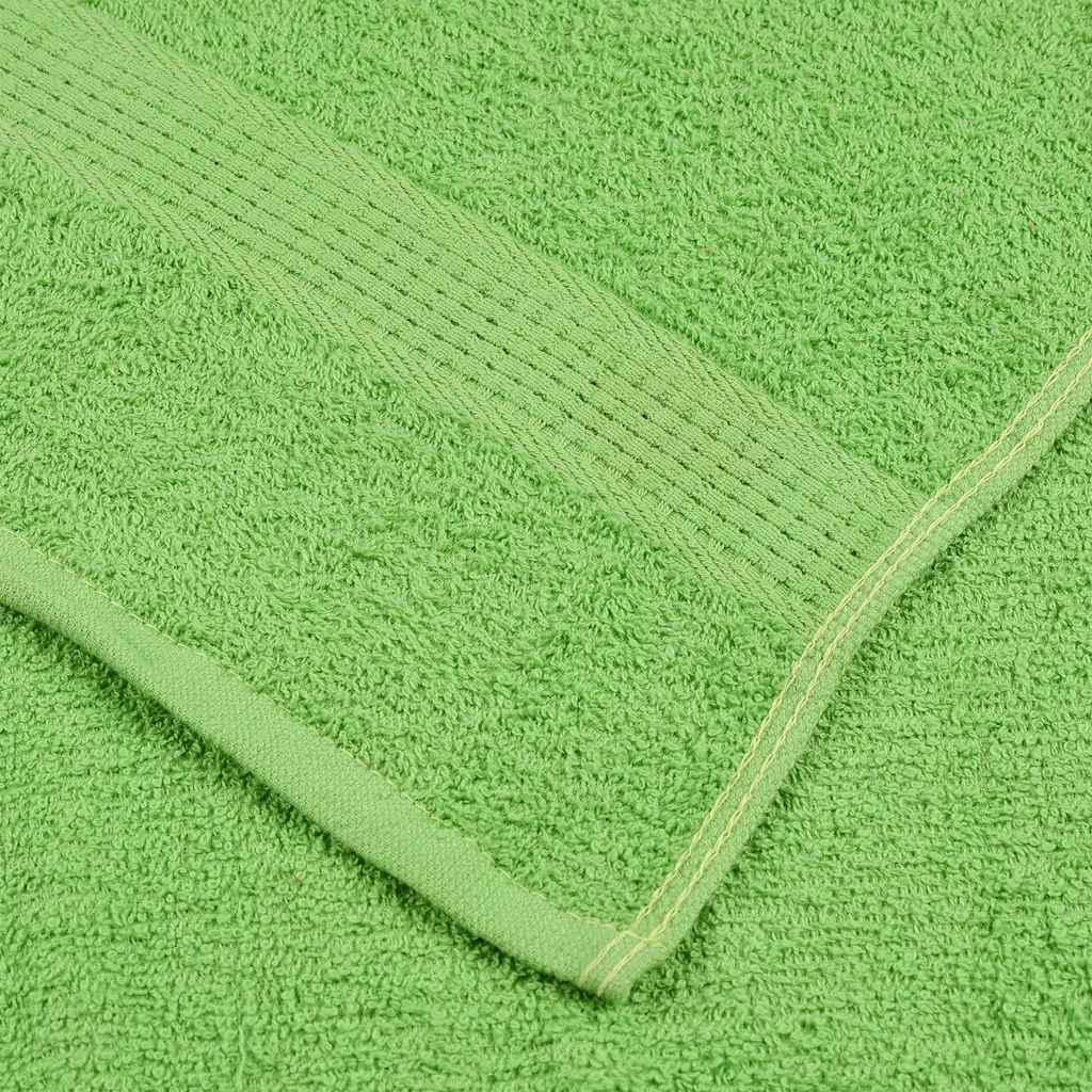 Ručnici za ruke FROGN 10 kom Jabučno zelene 50x100 cm 360 g/m²