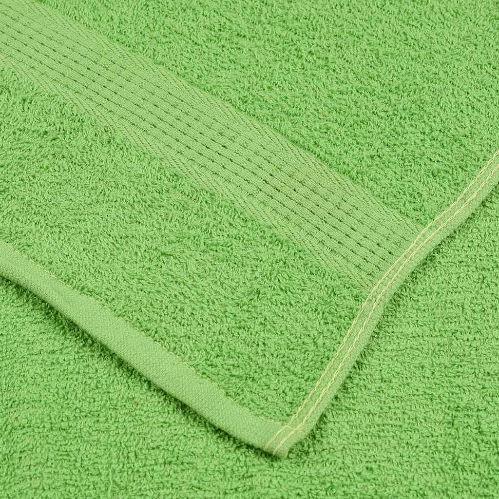 Ručnici FROGN 10 kom jabukasto zelene 100x200 cm 360 g/m²